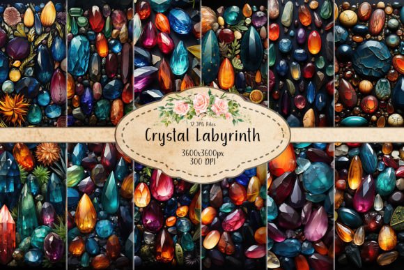 Download Dazzling Gemstone Mosaic - Premium Resources